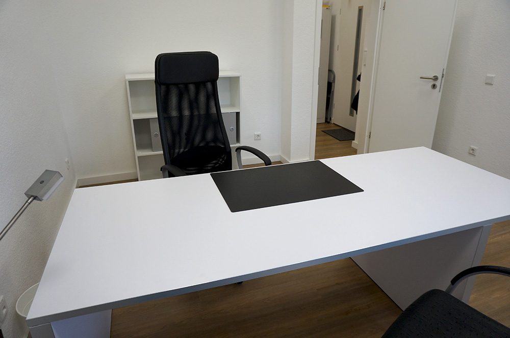 Büro 1 aus einer anderen Perspektive.