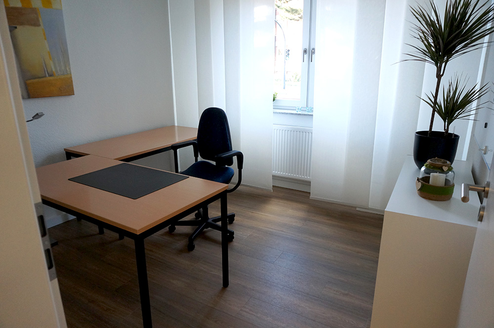 Gesamtansicht von Büro 3.